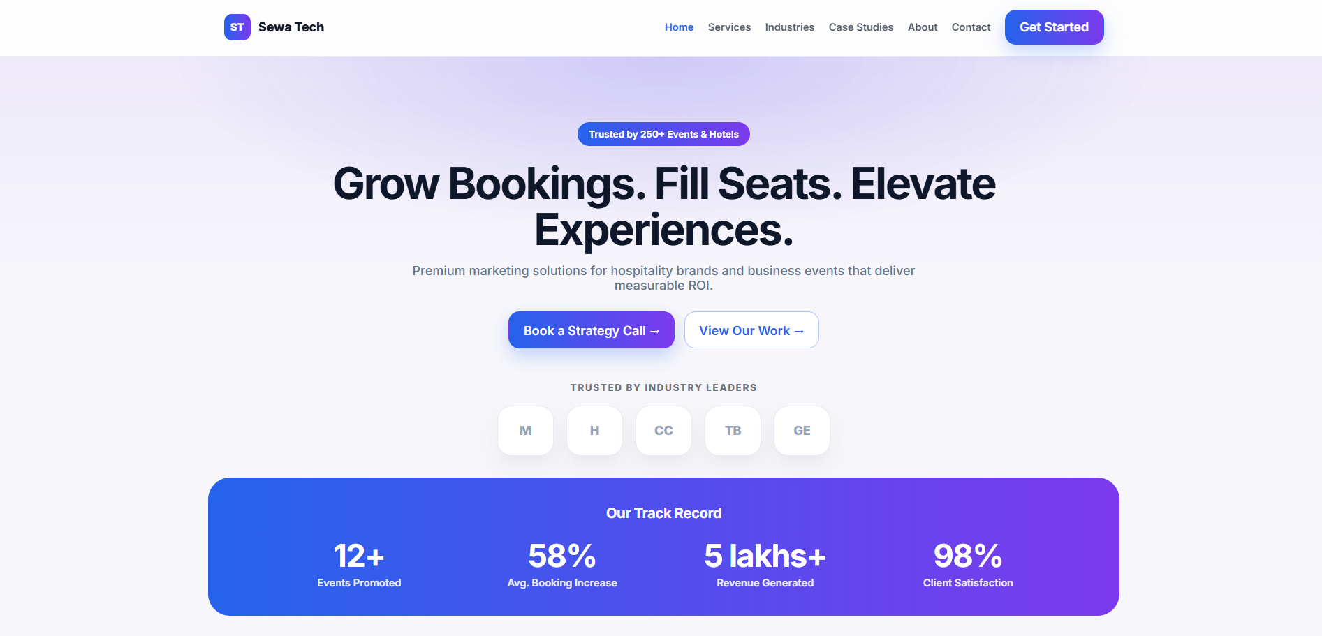 Marketing Agency Website